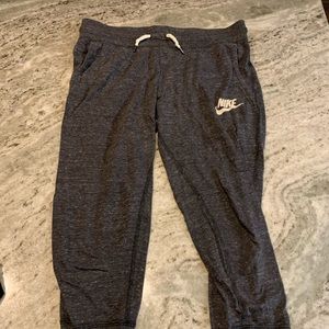 Nike cropped sweatpants